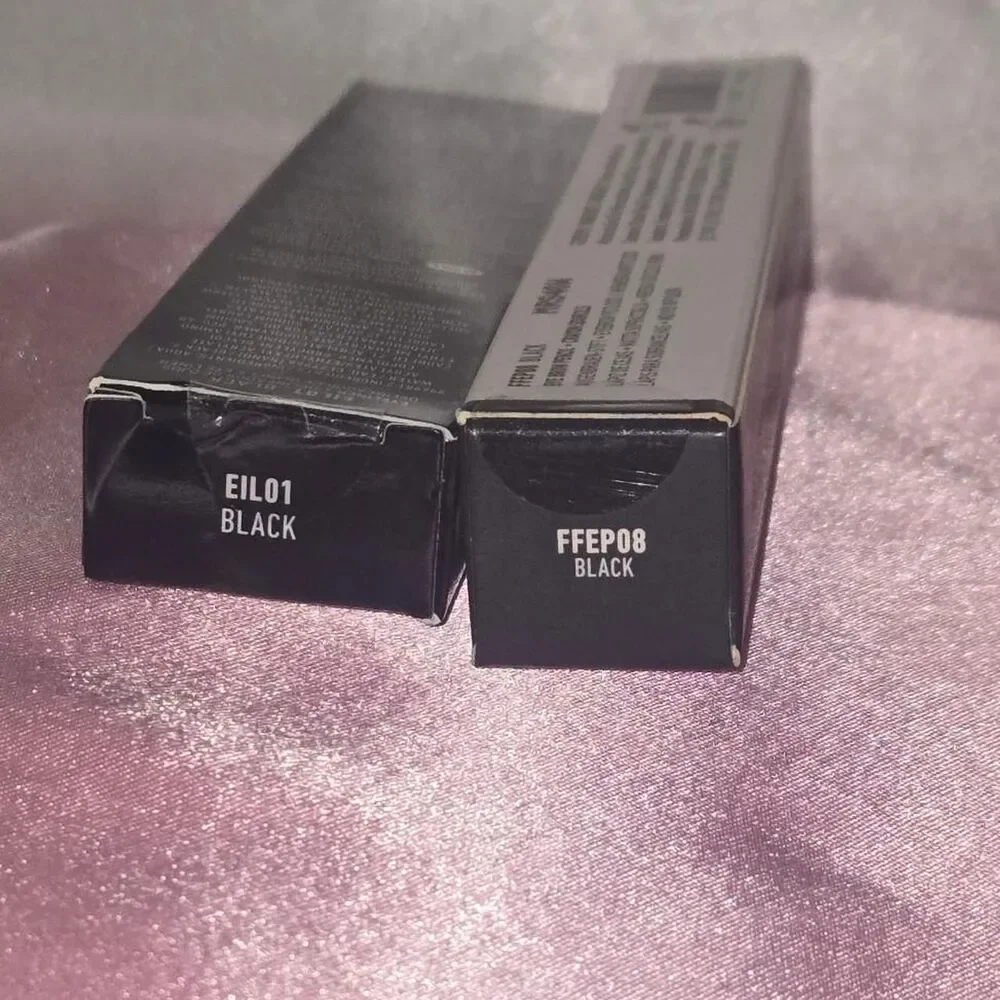 NYX Epic Ink Liner and Fill & Fluff Eyebrow Pencil in black